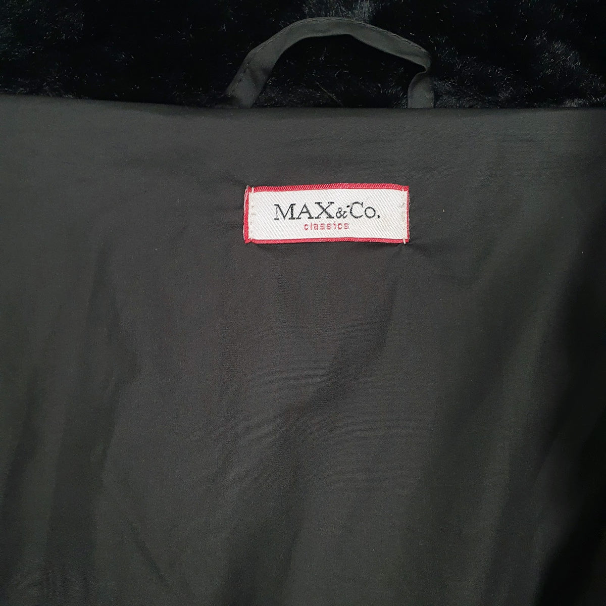 Womens Grey Max & Co Longline  Coat