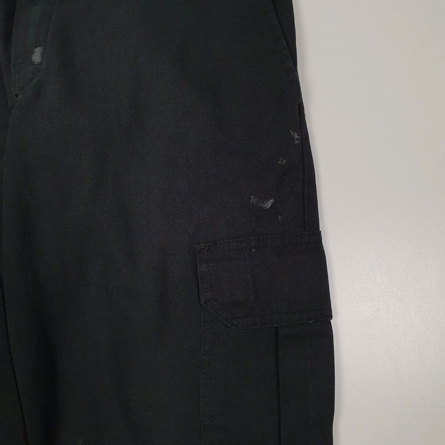 Mens Black Dickies Flex  Trousers