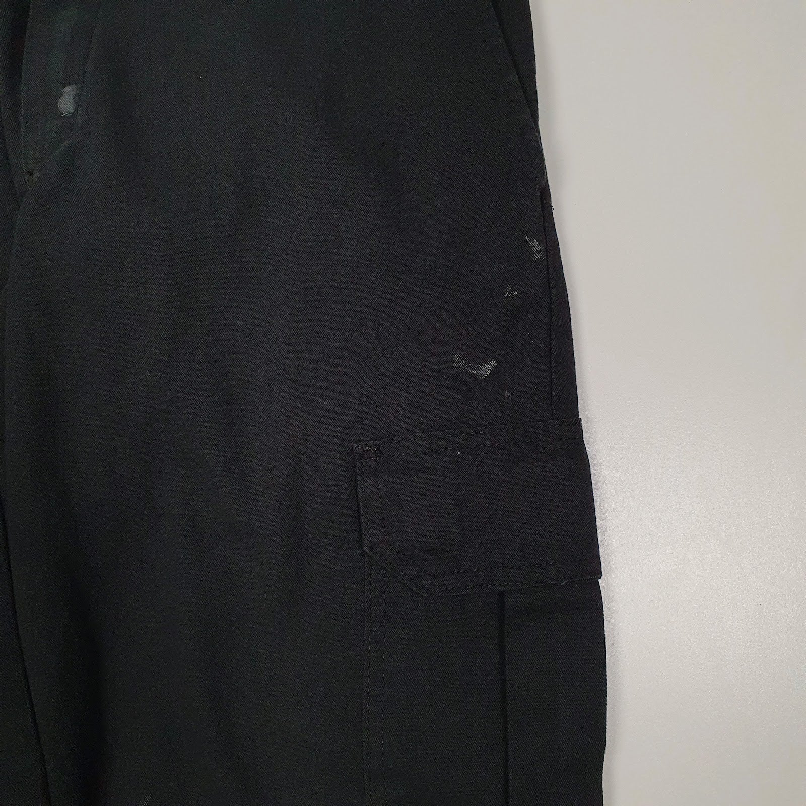 Mens Black Dickies Flex  Trousers