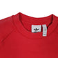 Mens Red Adidas  Crewneck Jumper