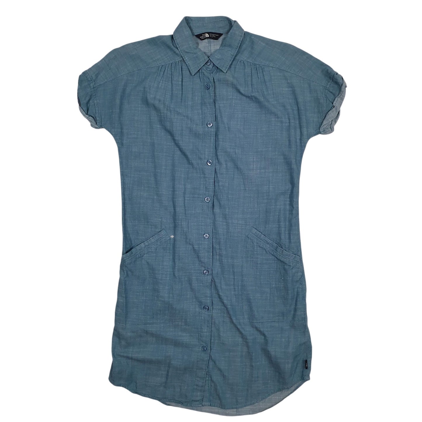 Womens Blue The North Face  Short Sleeve Dress