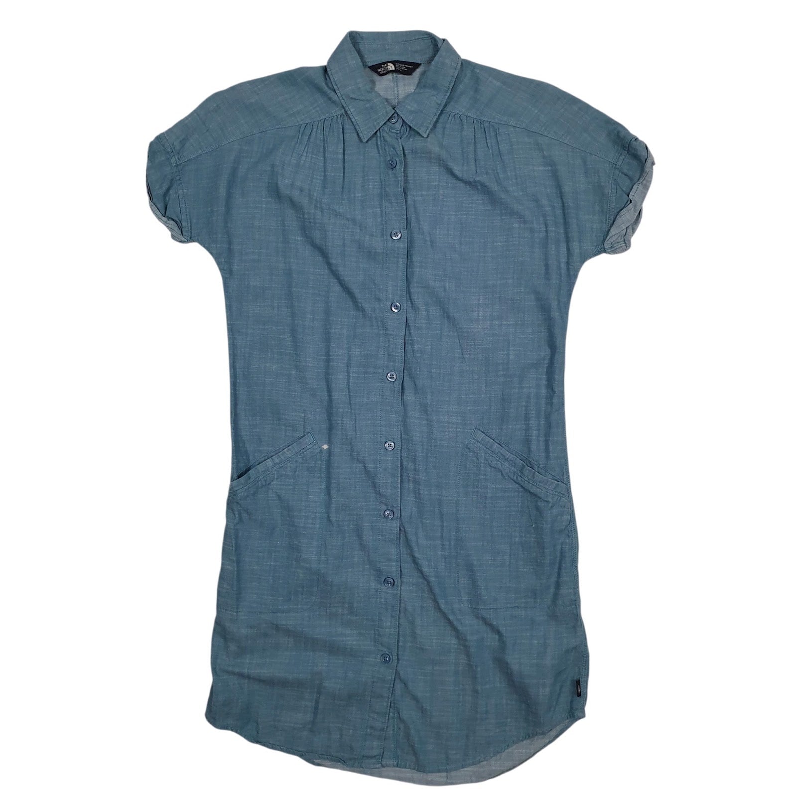 Womens Blue The North Face  Short Sleeve Dress
