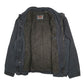 Mens Navy Levis Military Bomber Sherpa Lined  Coat