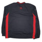 Mens Black Sport Tek Jersey V Neck Jumper