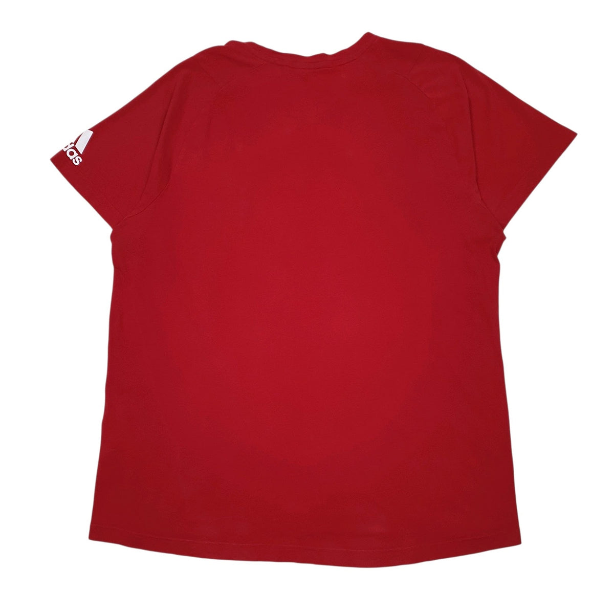 Mens Red Adidas USA Volleyball  T Shirt