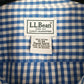 Mens Blue L.L.Bean   Shirt