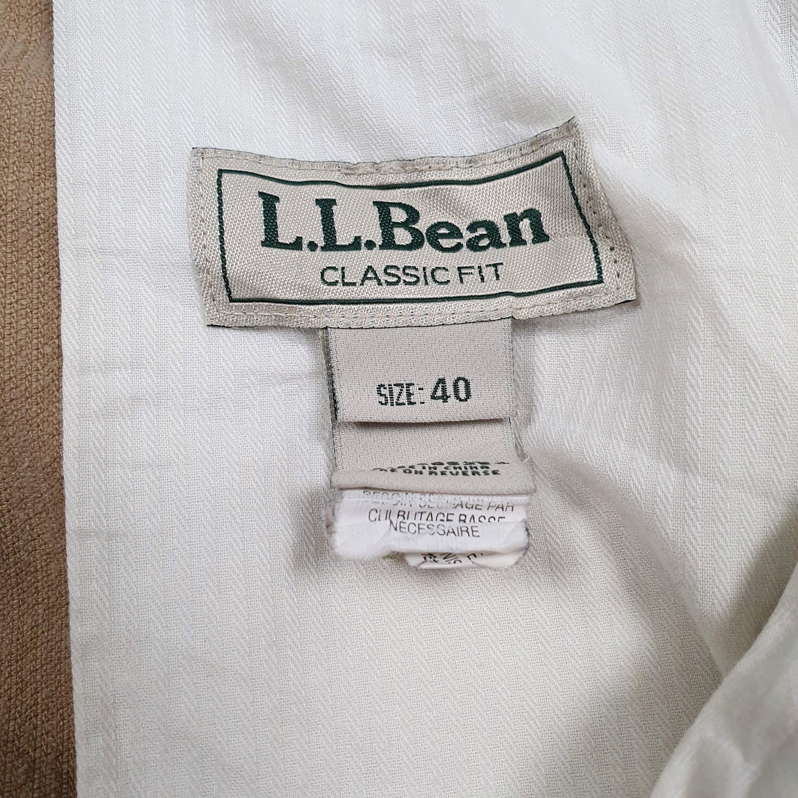 Mens Brown L.L. Bean   Trousers