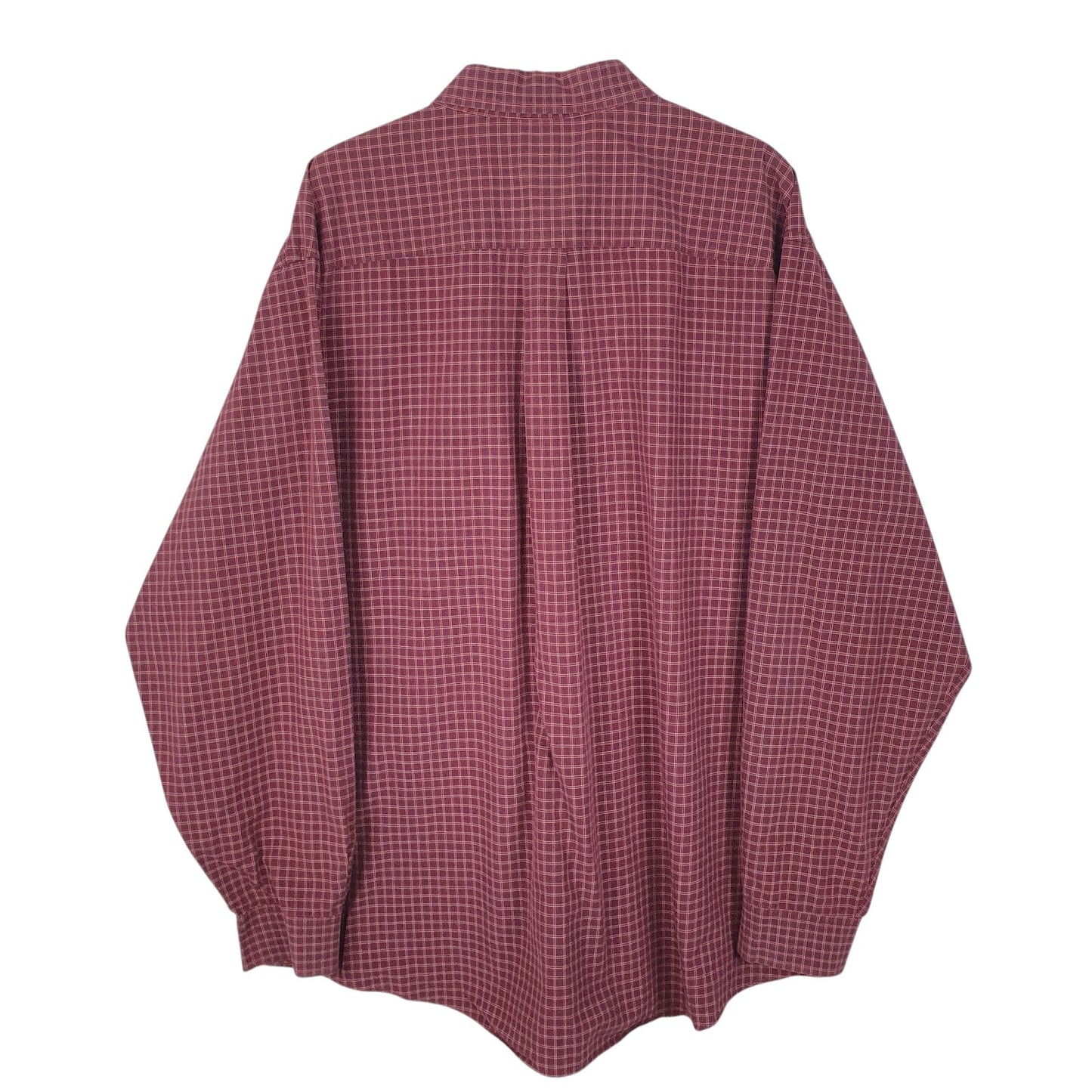 Mens Burgundy L.L.Bean   Shirt