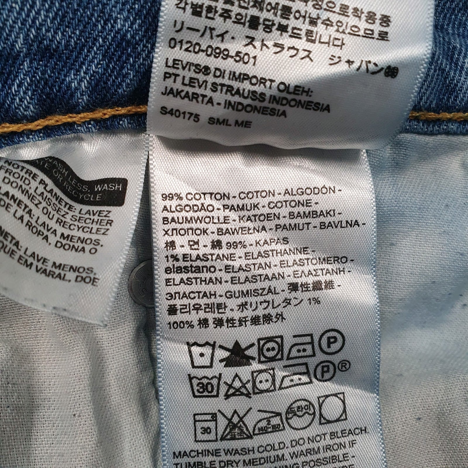 Mens Blue Levis   Jeans