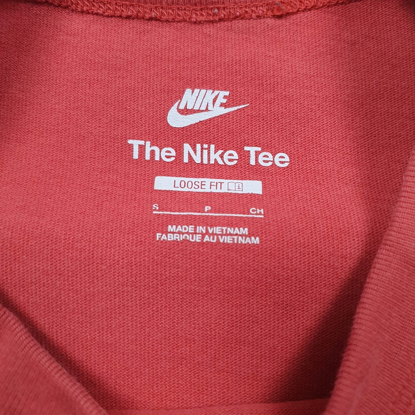 Mens Red Nike   T Shirt