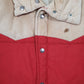Mens Red Wrangler Vintage 1980s Made In USA Padded  Coat