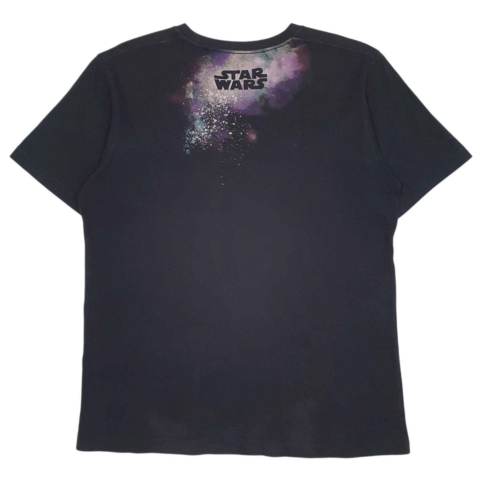 Mens Black Star Wars   T Shirt