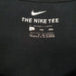 Mens Black Nike Spellout  T Shirt