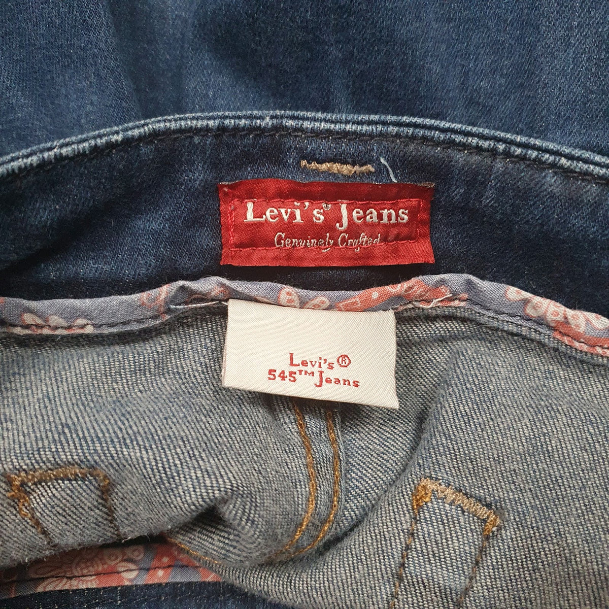 Womens Blue Levis   Jeans