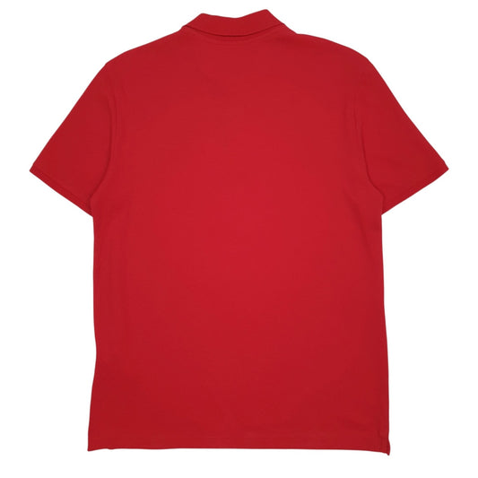 Mens Red Champion   Polo Shirt
