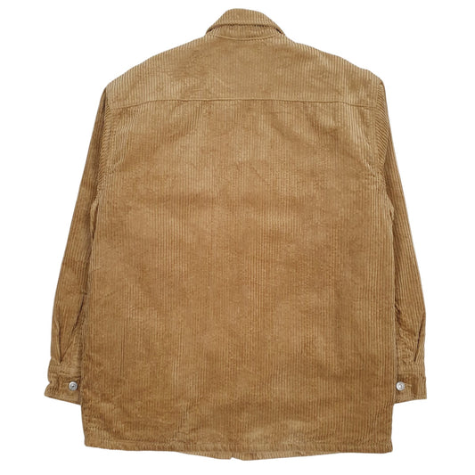 Mens Brown Levis Corduroy Padded  Coat