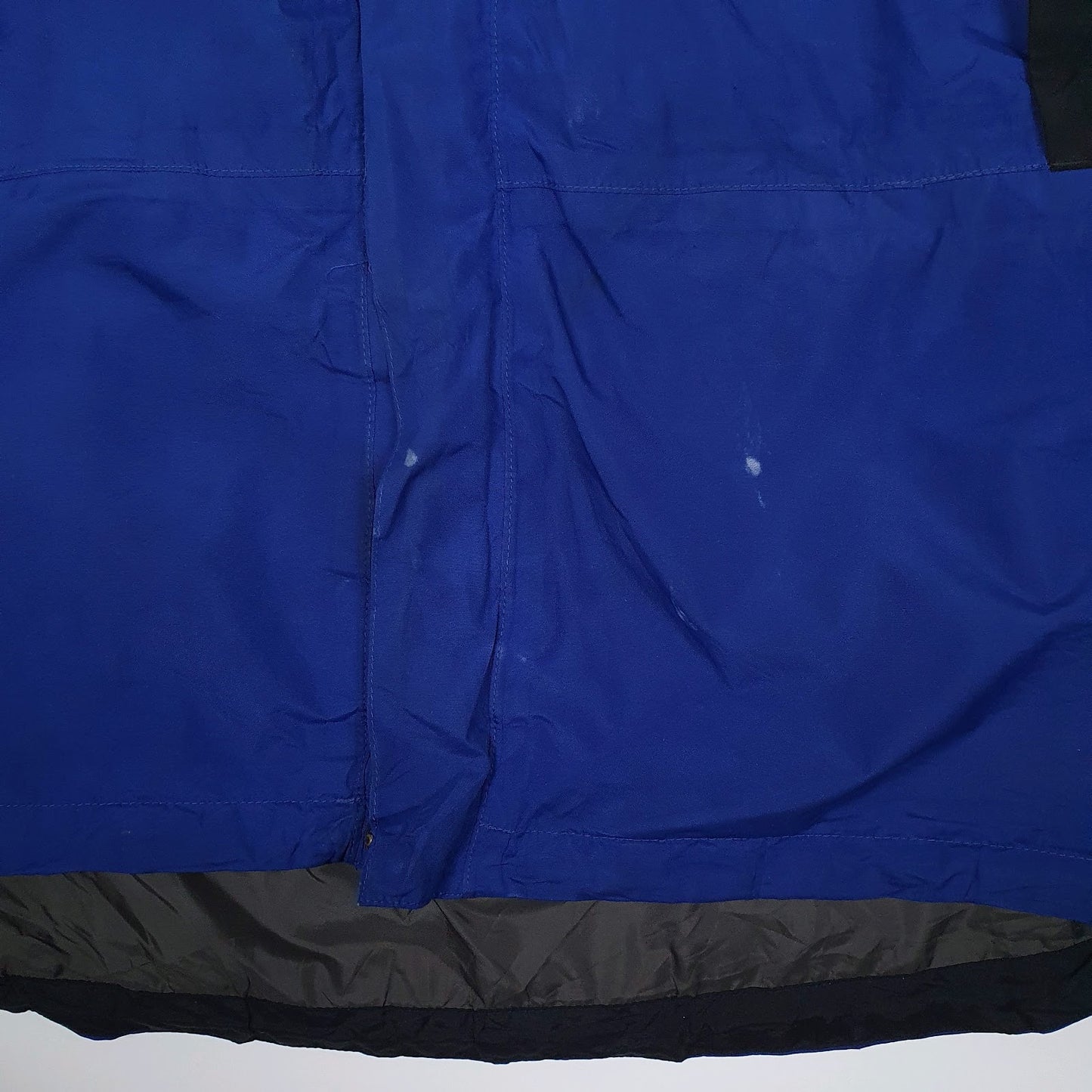 Mens Blue The North Face Goretex Crewneck Coat