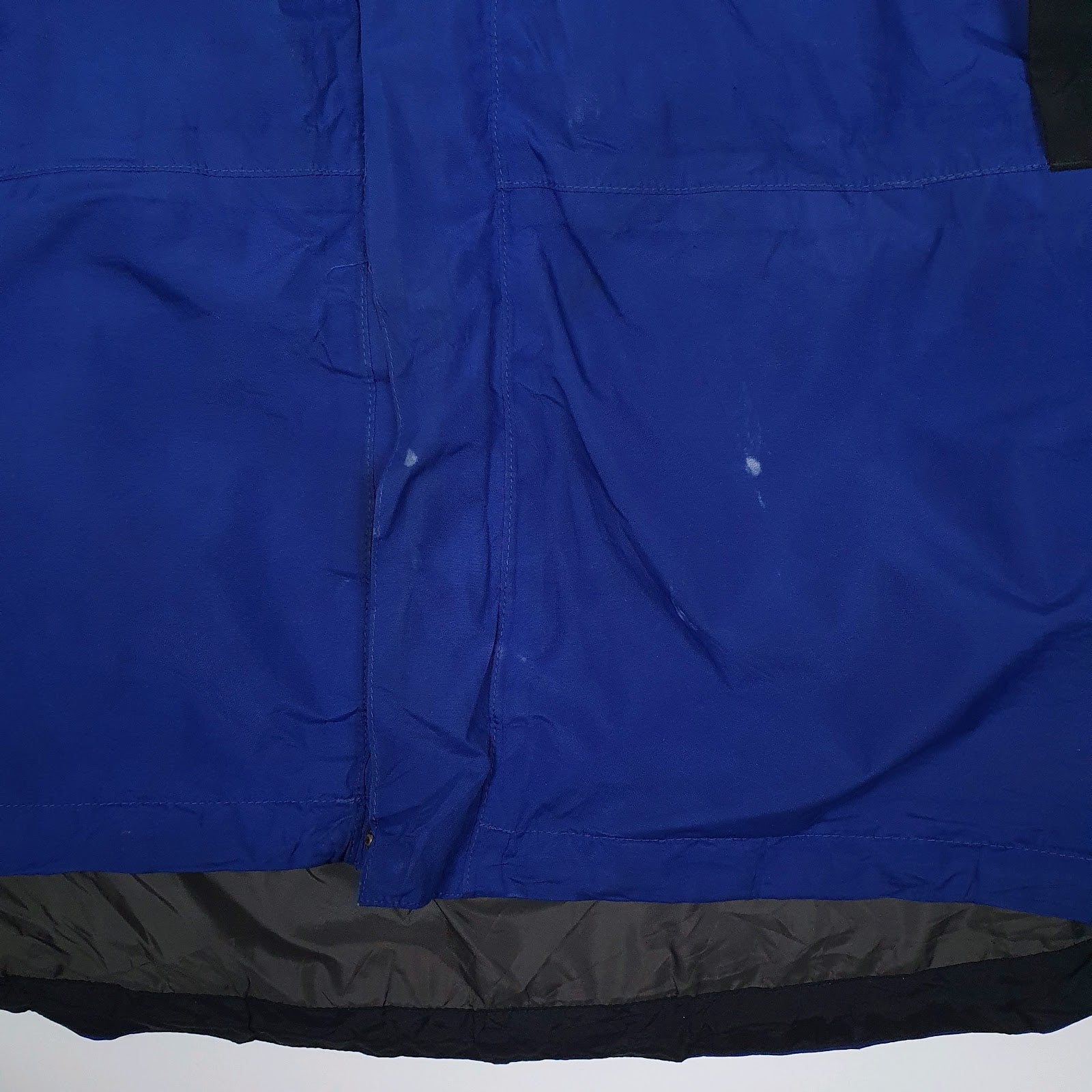 Mens Blue The North Face Goretex Crewneck Coat