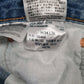 Mens Blue Levis Distressed  Jeans