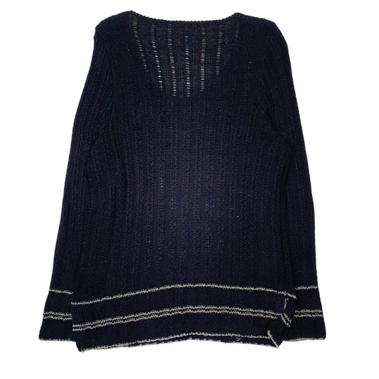 Womens Navy Unbranded Knit Crewneck Jumper