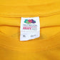 Mens Yellow Fruit Of The Loom Pacers  T Shirt