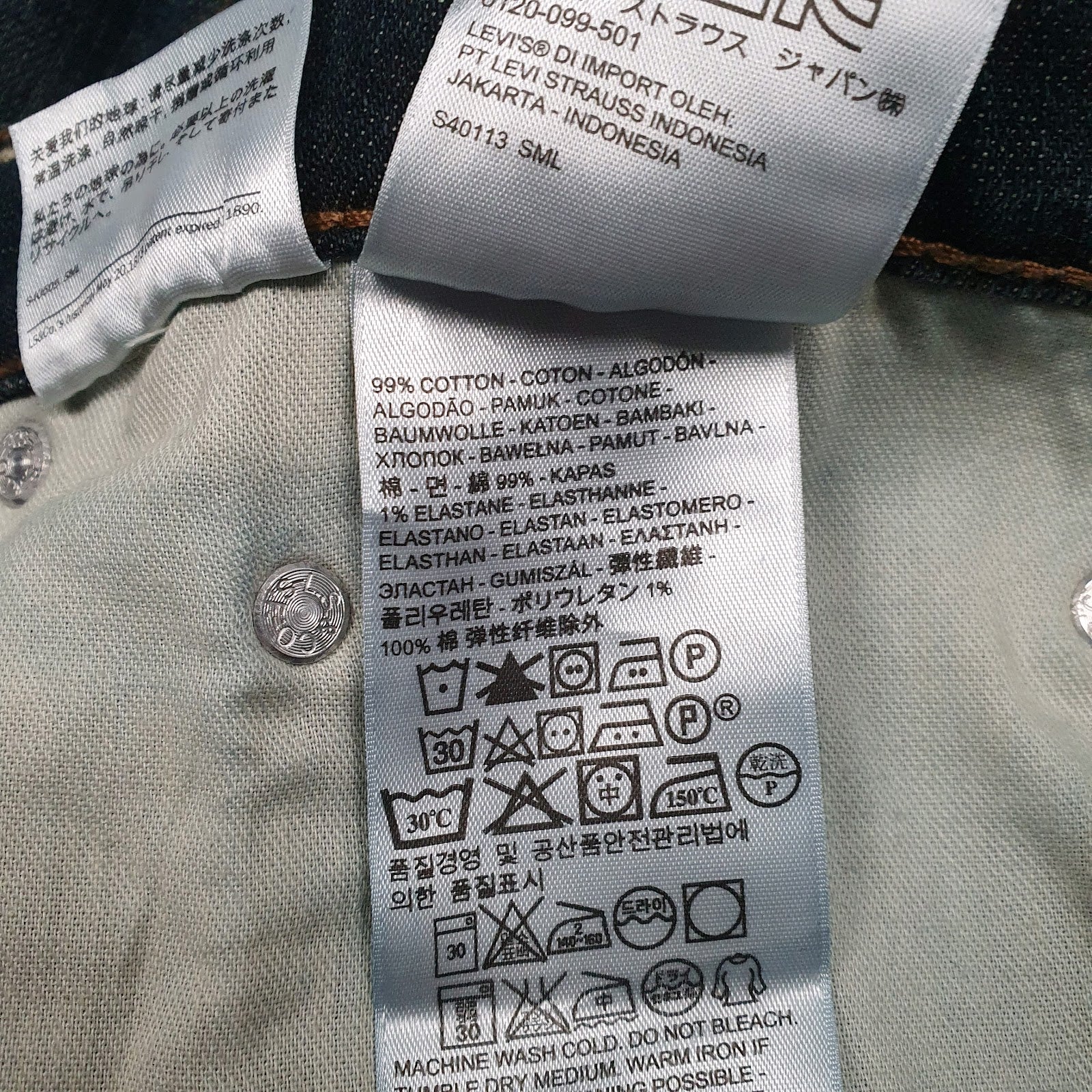 Mens Blue Levis   Jeans