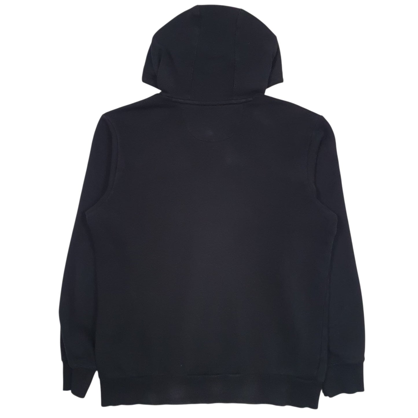 Mens Black Adidas Spellout Hoodie Jumper