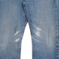 Mens Blue Levis Distressed  Jeans