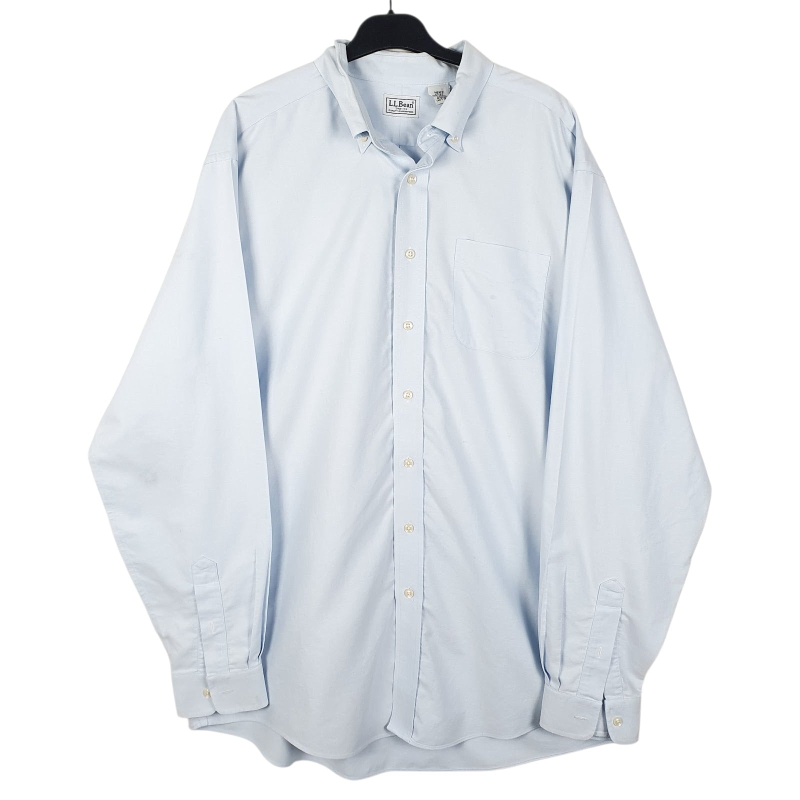 Mens Blue L.L.Bean  Long Sleeve Shirt