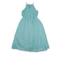 Womens Blue L.B.C Wedding Evening Sleeveless Dress