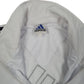 Mens White Adidas Vintage 90s Crewneck Coat