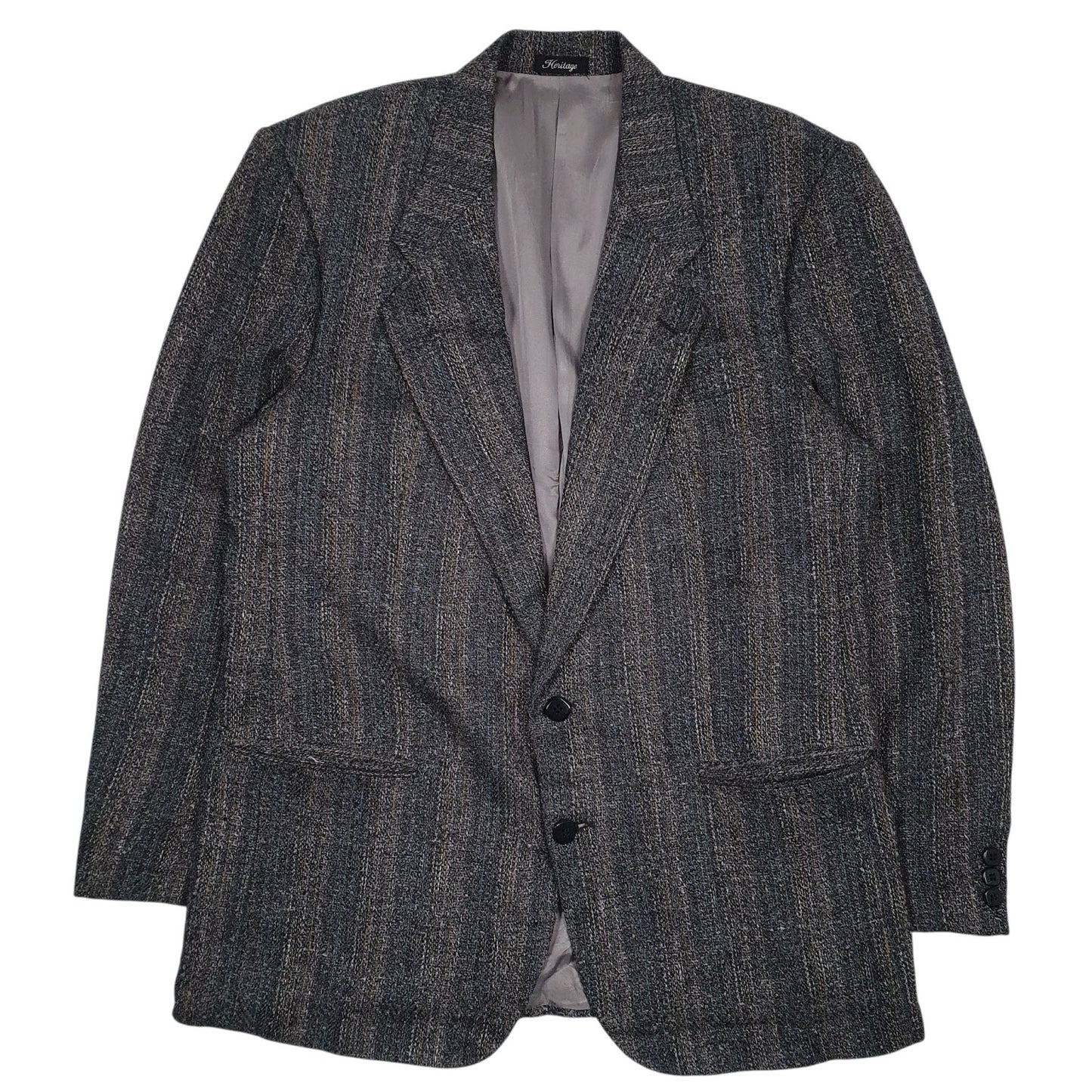 Mens Grey Heritage  Hoodie Coat
