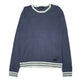 Mens Blue Trussardi  Crewneck Jumper