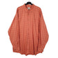 Mens Orange L.L.Bean  Long Sleeve Shirt