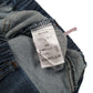Womens Navy Unbranded Denim Style  Trousers