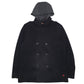 Mens Black Levis   Coat