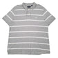 Mens Grey Chaps  Short Sleeve Polo Shirt