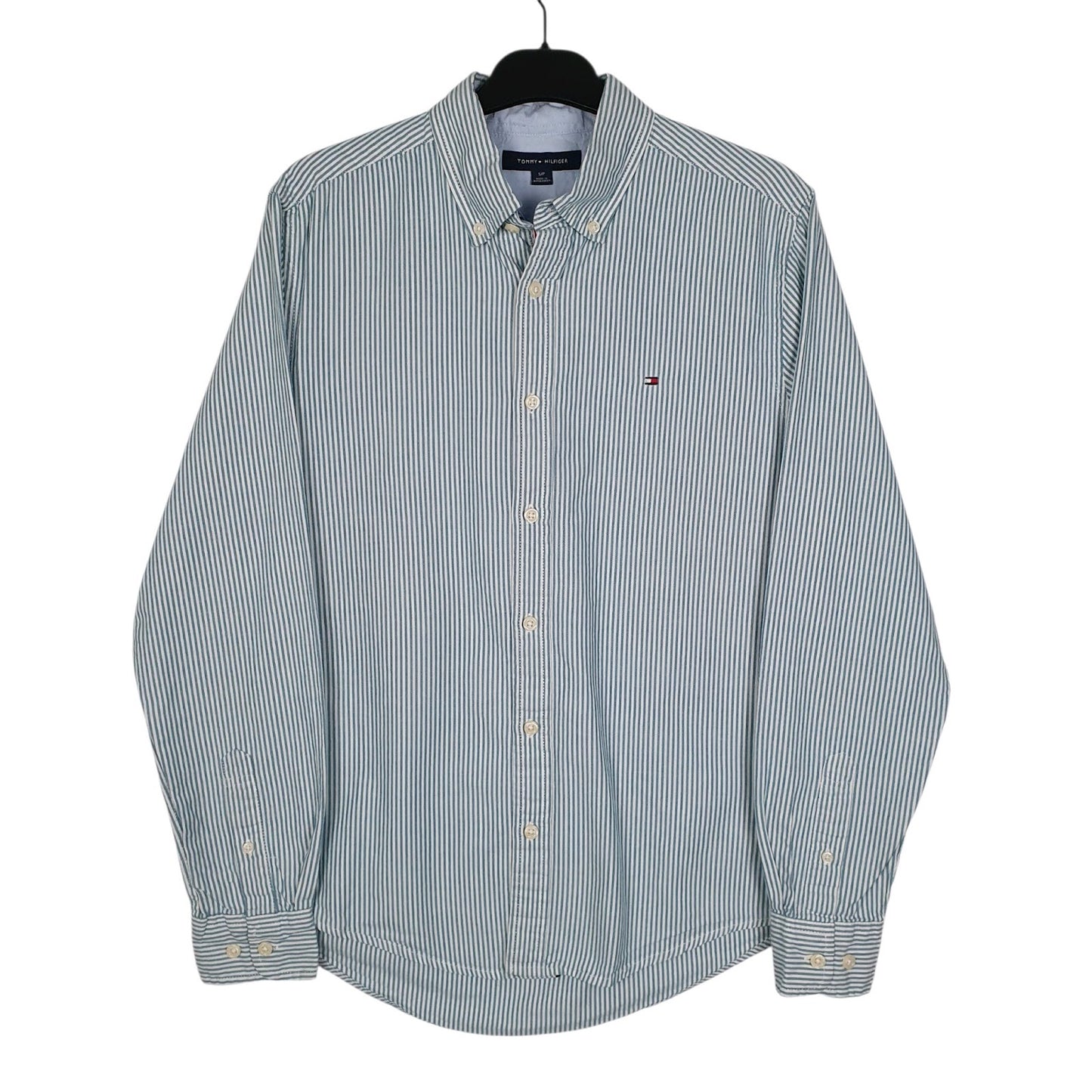 Mens Green Tommy Hilfiger  Long Sleeve Shirt