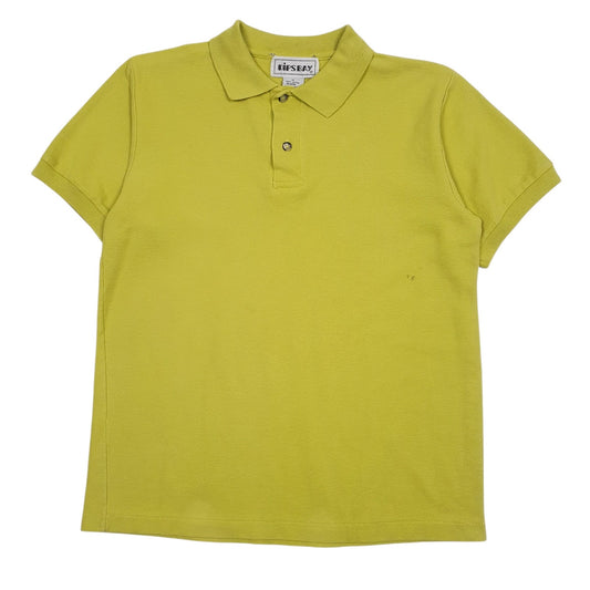 Mens Green Kips Bay Vintage Short Sleeve Polo Shirt