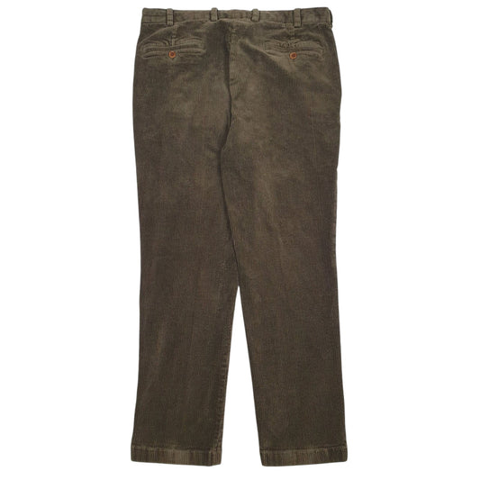 Mens Green Brooks Brothers Clark  Trousers