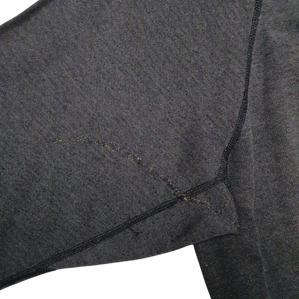 Mens Grey Lee Vintage Crewneck Jumper
