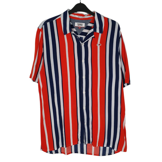 Mens Orange Tommy Hilfiger  Short Sleeve Shirt