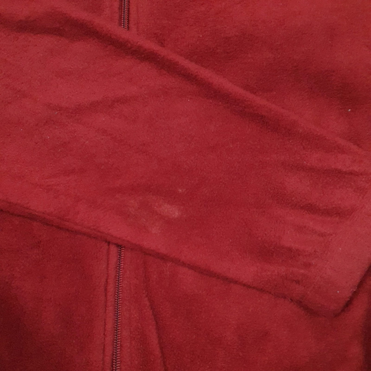 Womens Red Columbia Sportswear Company  Full Zip Jumper