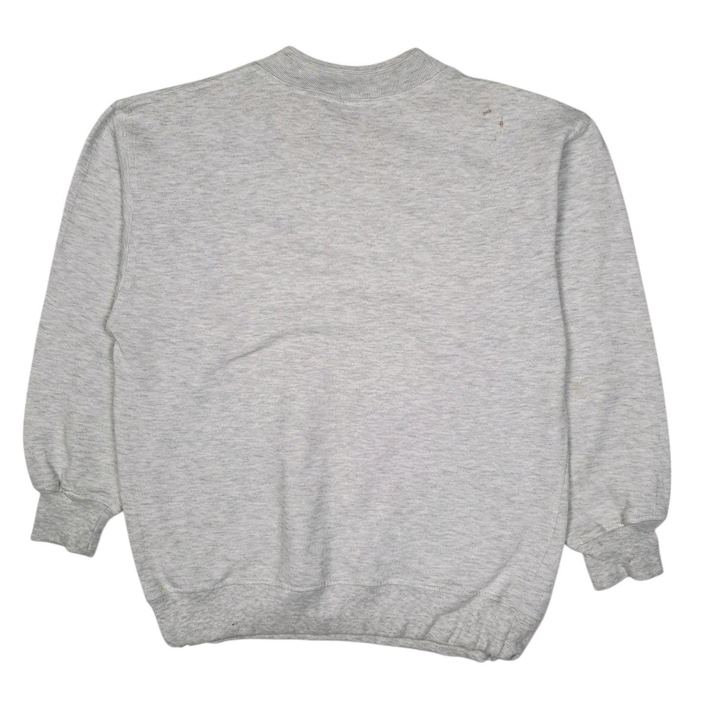 Mens Grey Nike Vintage 90s Crewneck Jumper