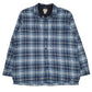Mens Blue L.L.Bean Fleece Lined  Coat