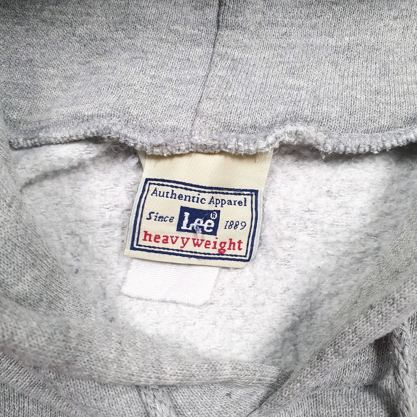 Mens Grey Lee  Hoodie Jumper