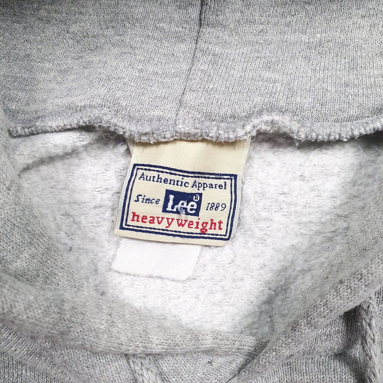 Mens Grey Lee  Hoodie Jumper