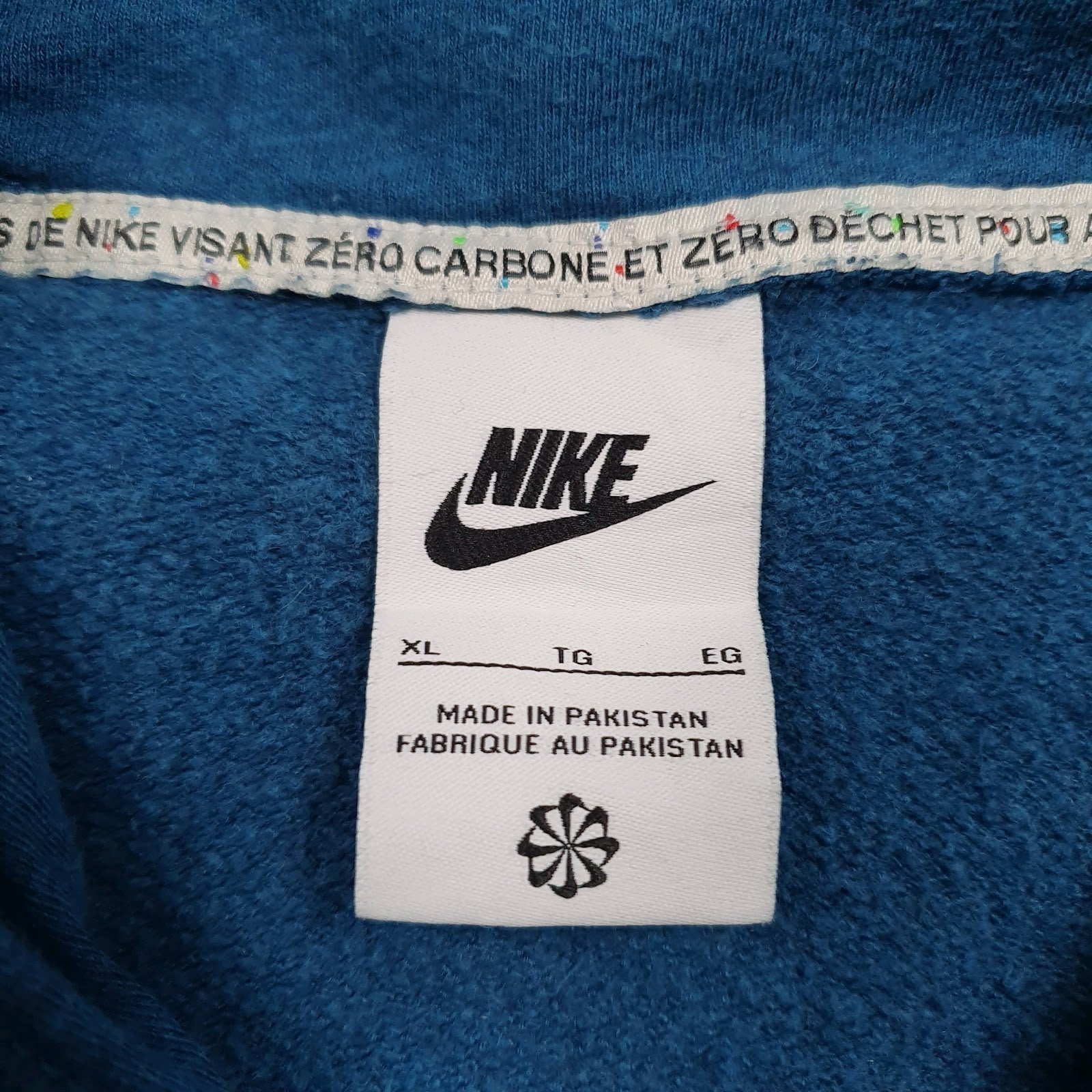 Mens Blue Nike  Hoodie Jumper