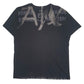 Mens Black Armani Exchange V Neck Short Sleeve T Shirt
