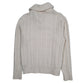 Mens Cream Tommy Hilfiger Cable Knit Shoal Neck Jumper